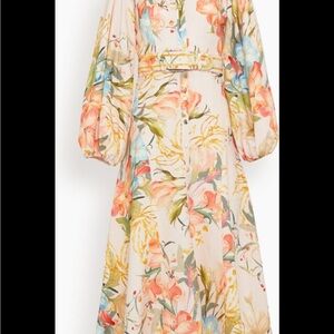 Leo Lin Floral Long Sleeve Dress